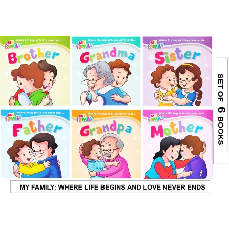 My Family Series - Set Of 6 Books